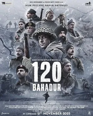120 Bahadur 2025 Hindi